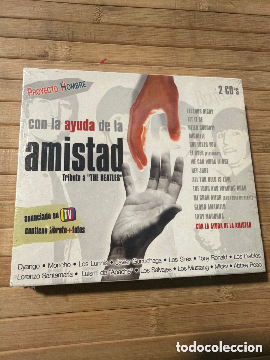 CDs de M&uacute;sica: Con la ayuda de la amistad ( Recopilatorio Proyecto Hombre ) CD - Precintado -