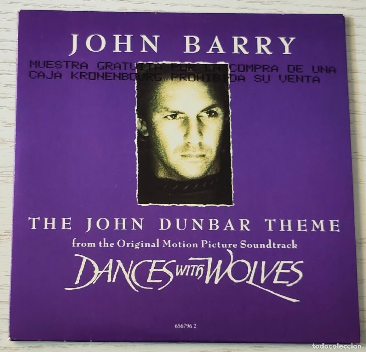CDs de M&uacute;sica: CD: JOHN BARRY (The John Dunbar Theme / Dances with wolves &middot; PROMOCI&Oacute;N CERVEZA KRONENBOURG)