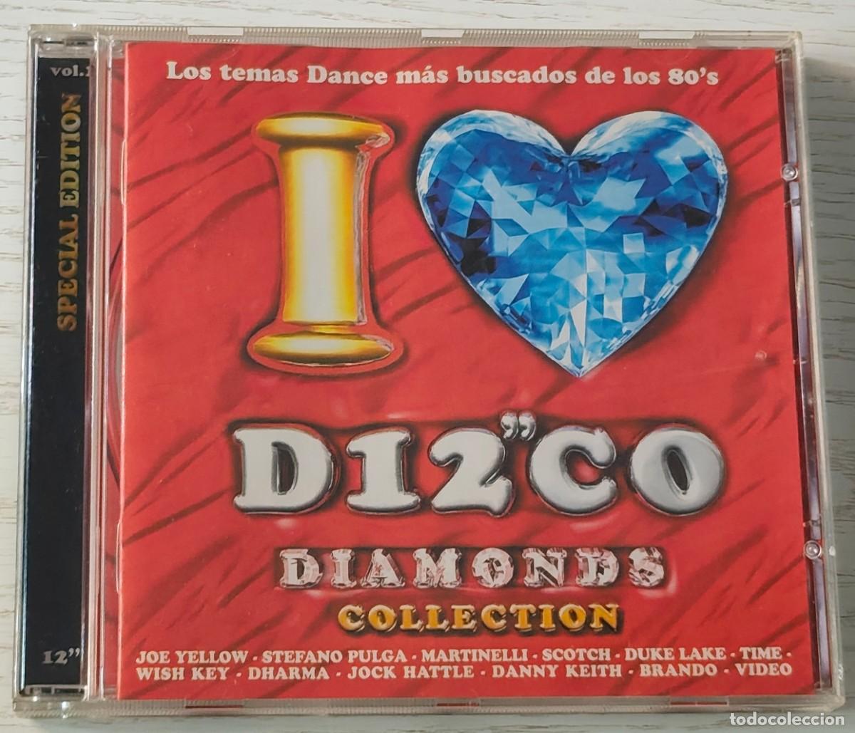 CDs de M&uacute;sica: CD: I LOVE DISCO DIAMONDS COLLECTION VOL. 1 - SCOTCH / VIDEO / JOCK HATTLE / BRANDO / STEFANO PULGA