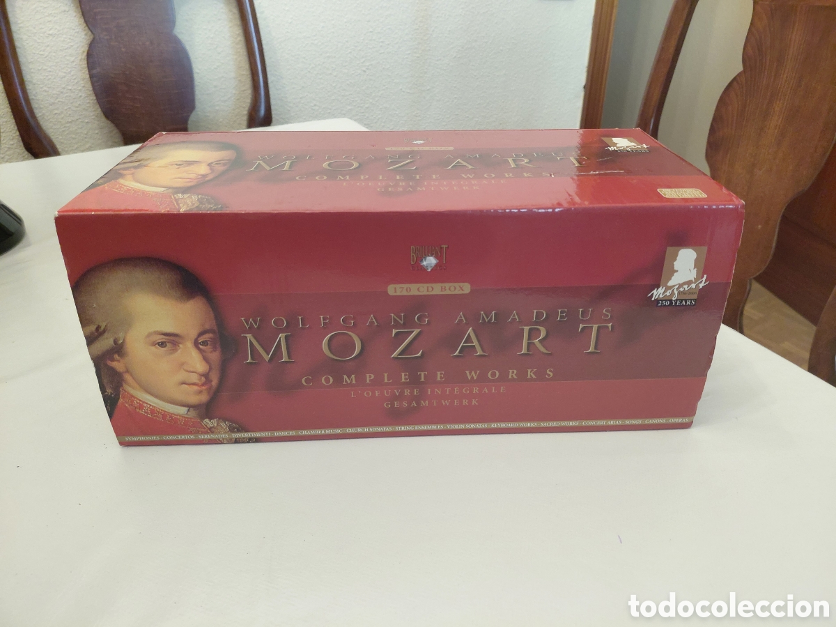 CDs de M&uacute;sica: Bach Edition 250 aniversario, recopilacion grandes obras