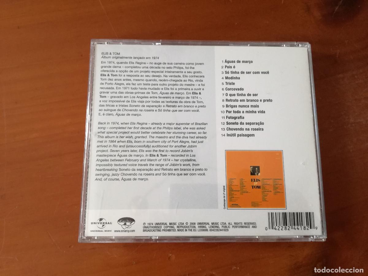 CDs de m&uacute;sica: ELIS & TOM - IDEM - REGINA - PEDIDO MINIMO 7&euro; - Foto 2