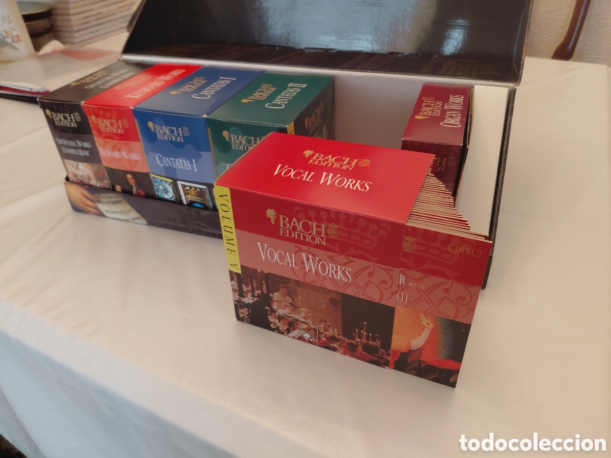 CDs de m&uacute;sica: Bach Edition &ndash; Complete Works (160 CD Box) - Foto 4