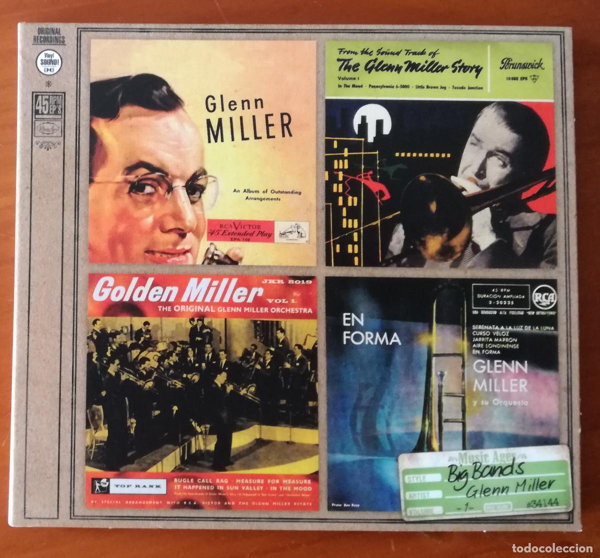 CDs de M&uacute;sica: GLENN MILLER - MUSIC AGES - 4 EP'S EN 1 CD - PEDIDO MINIMO 7&euro;