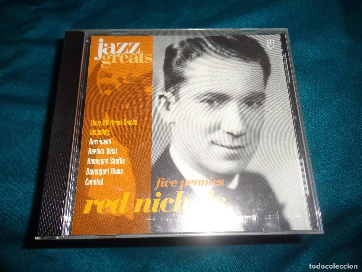 CDs de M&uacute;sica: RED NICHOLS. FIVE PENNIES. JAZZ GREATS. CD. IMPECABLE (#)