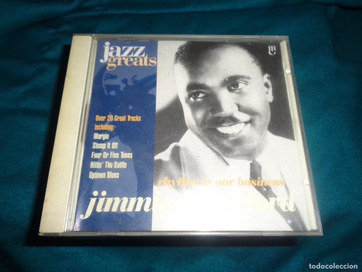 CDs de M&uacute;sica: JIMMIE LUNCEFORD. RHYTHM IS OUR BUSINERS. JAZZ GREATS. CD. IMPECABLE(#)
