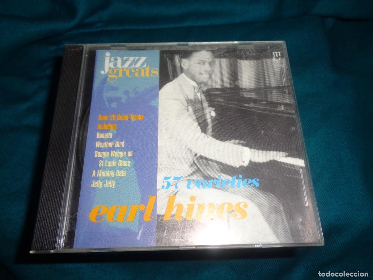 CDs de M&uacute;sica: EARL HINES. 57 VARIETIES. JAZZ GREATS. CD. IMPECABLE(#)