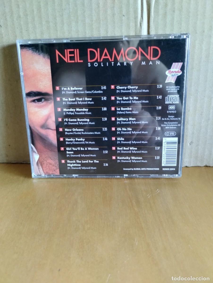 CDs de m&uacute;sica: NEIL DIAMOND ----- SOLITARY MAN - Foto 2
