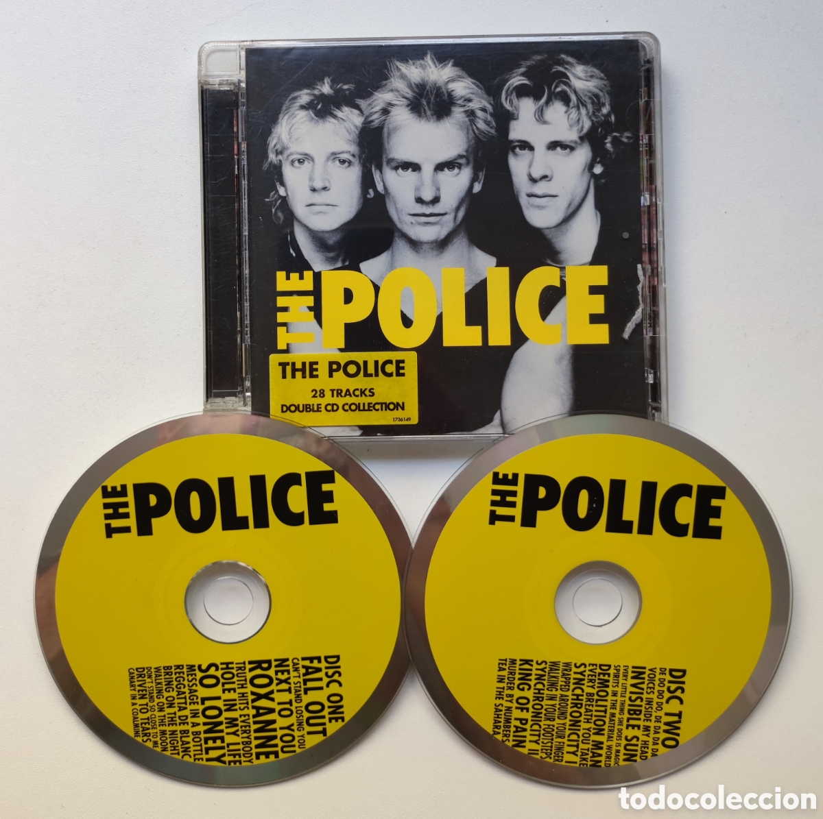CDs de M&uacute;sica: DOUBLE CD COLLECTION - THE POLICE / A&M RECORDS 2007 - POSTER DESPLEGABLE