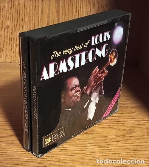 CDs de M&uacute;sica: [4 CDS SET BOX]. LOUIS ARMSTRONG. THE VERY BEST OF. JAZZ. RECOPILATORIOS.