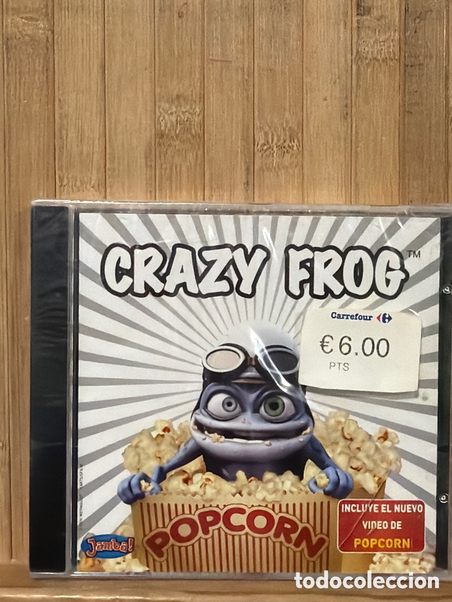 CDs de M&uacute;sica: Crazy Frog &ldquo; Popcorn &ldquo; CD - precintado ** Caja con roturas