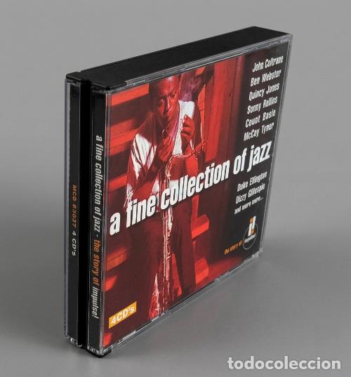 CDs de M&uacute;sica: [4 CDS SET BOX]. JAZZ COLLECTION. COLTRANE. QUINCY JONES. COUNT BASIE. DUKE ELLINGTON.