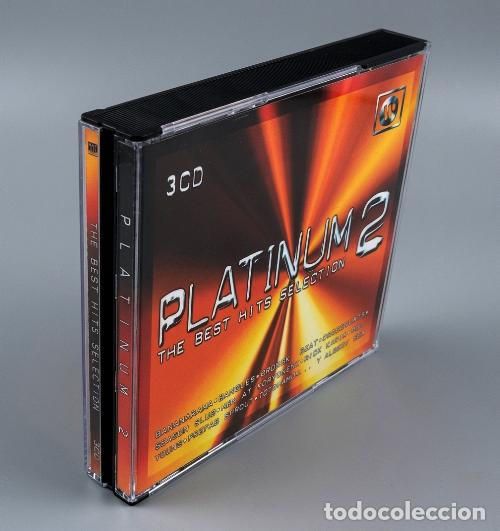 CDs de M&uacute;sica: [3 CDS SET BOX]. PLATINUM. BRONSKI BEAT. COMMUNARDS. EUROPE. TOTO. MEN AT WORK. RAMONES.
