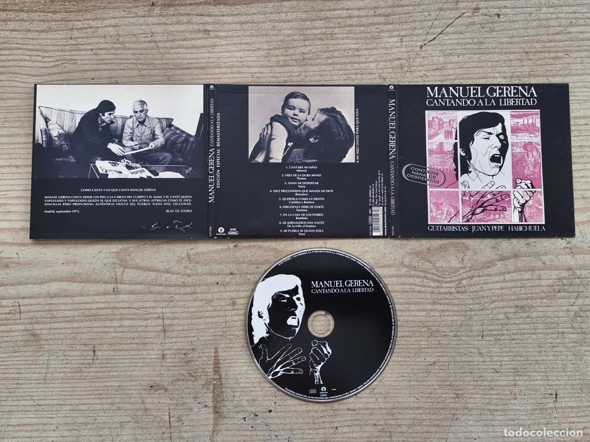 CDs de M&uacute;sica: Manuel Gerena - Cantando A La Libertad CD