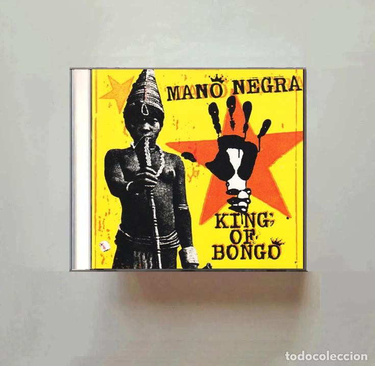 CDs de M&uacute;sica: MANO NEGRA. KING OF BONGO. MANU CHAO. CD.