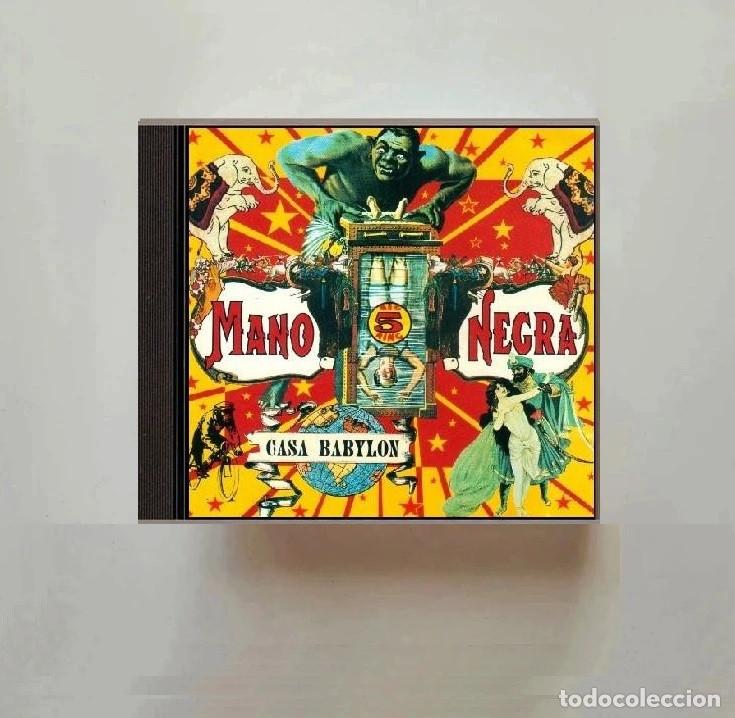 CDs de M&uacute;sica: MANO NEGRA. CASA BABYLON. MANU CHAO. CD.