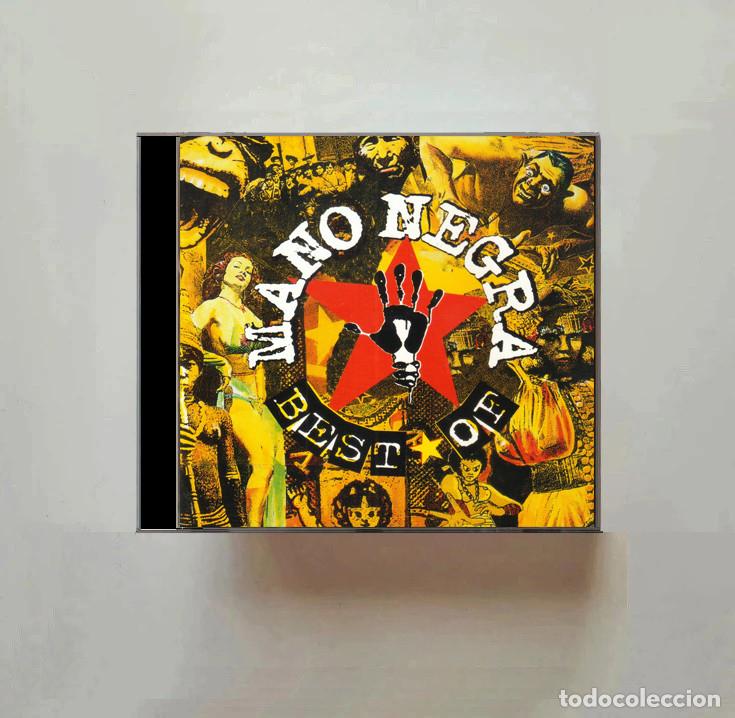 CDs de M&uacute;sica: MANO NEGRA. BEST OF. MANU CHAO. RECOPILATORIO. CD.