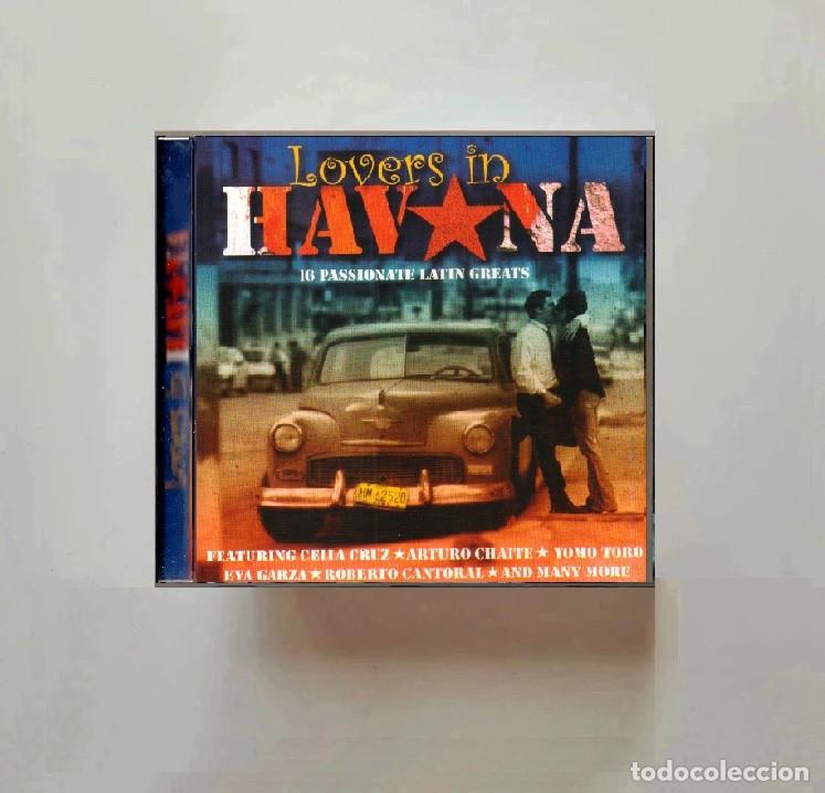 CDs de M&uacute;sica: LOVERS IN HABANA. CELIA CRUZ. EVA GARZA. YOMO TORO. ROBERTO CANTORAL. RITMOS DE CUBA. CD.