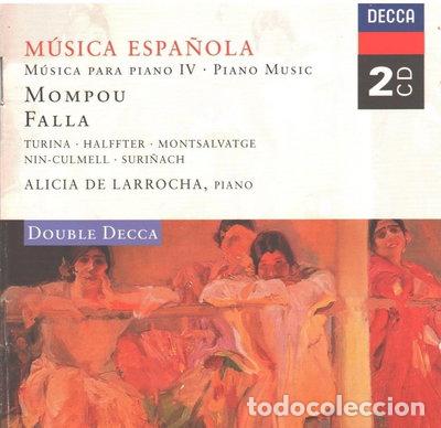 CDs de M&uacute;sica: M&uacute;sica Espa&ntilde;ola: M&uacute;sica Para Piano IV- 0028943392921