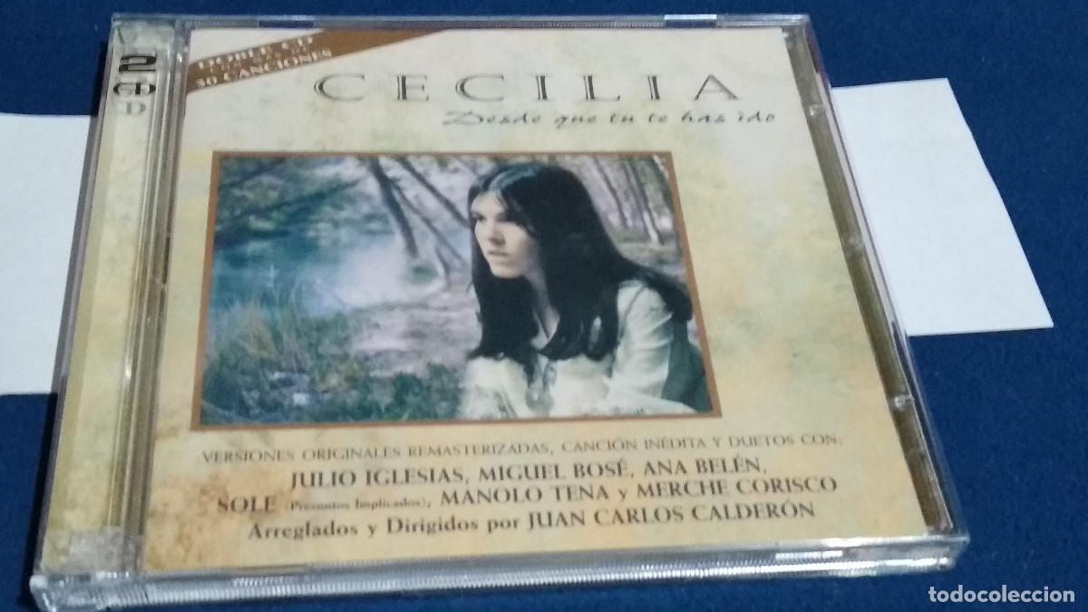 Music CDs: Cecilia &ndash; Desde Que T&uacute; Te Has Ido - 2 x CD, Compilation - SPAIN 1996