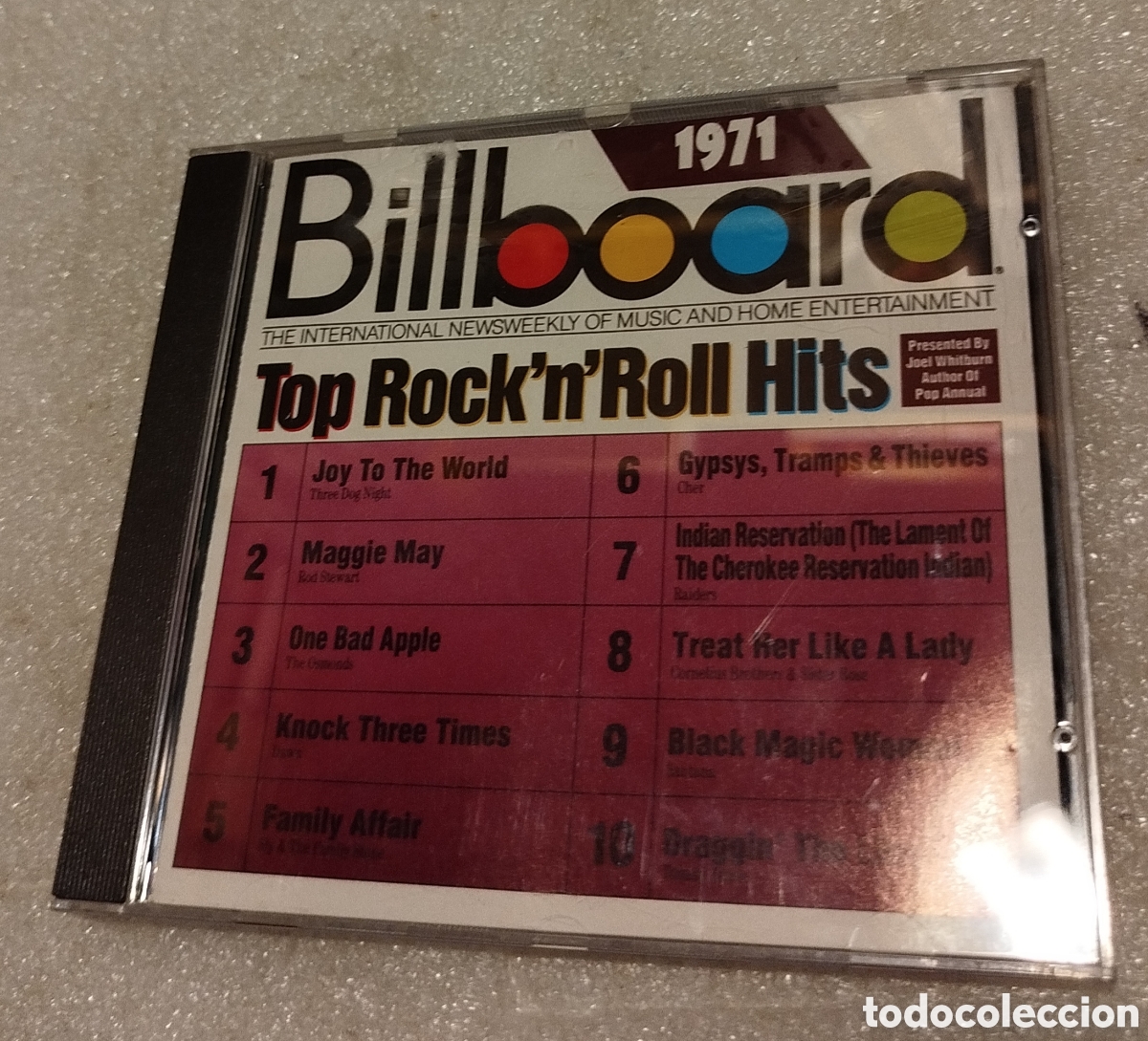 CDs de M&uacute;sica: Billboard 1971. Top rock'n'roll hits