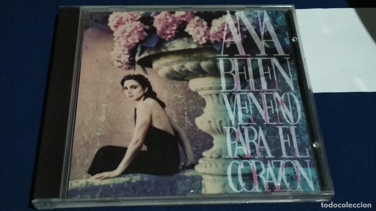 CDs de M&uacute;sica: Ana Bel&eacute;n, Veneno para el Coraz&oacute;n, CD, Ariola, 1993, muy buen estado