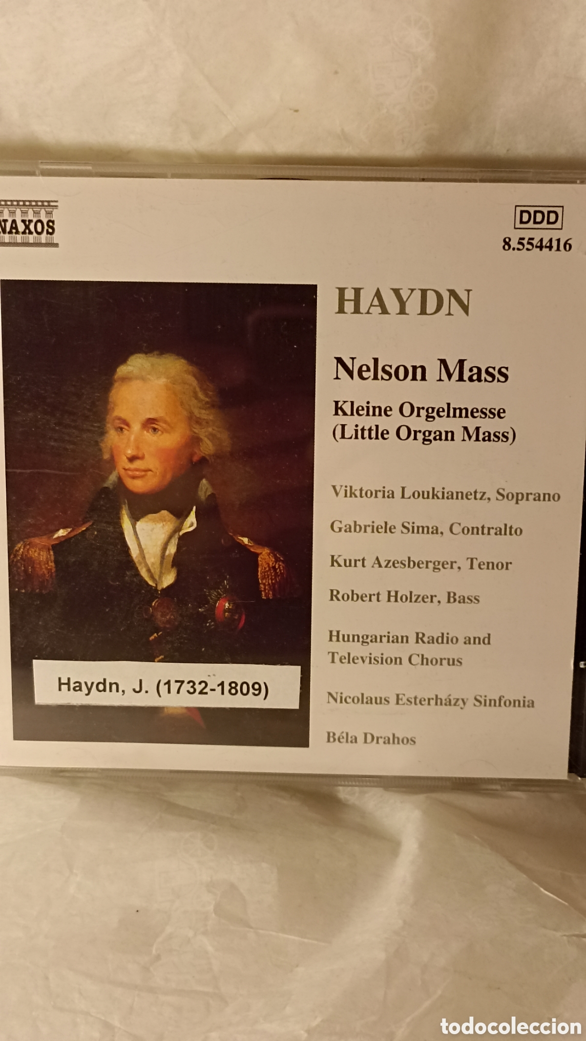 CDs de M&uacute;sica: Nelson Mass y la Little Organ Mass de Joseph Haydn,