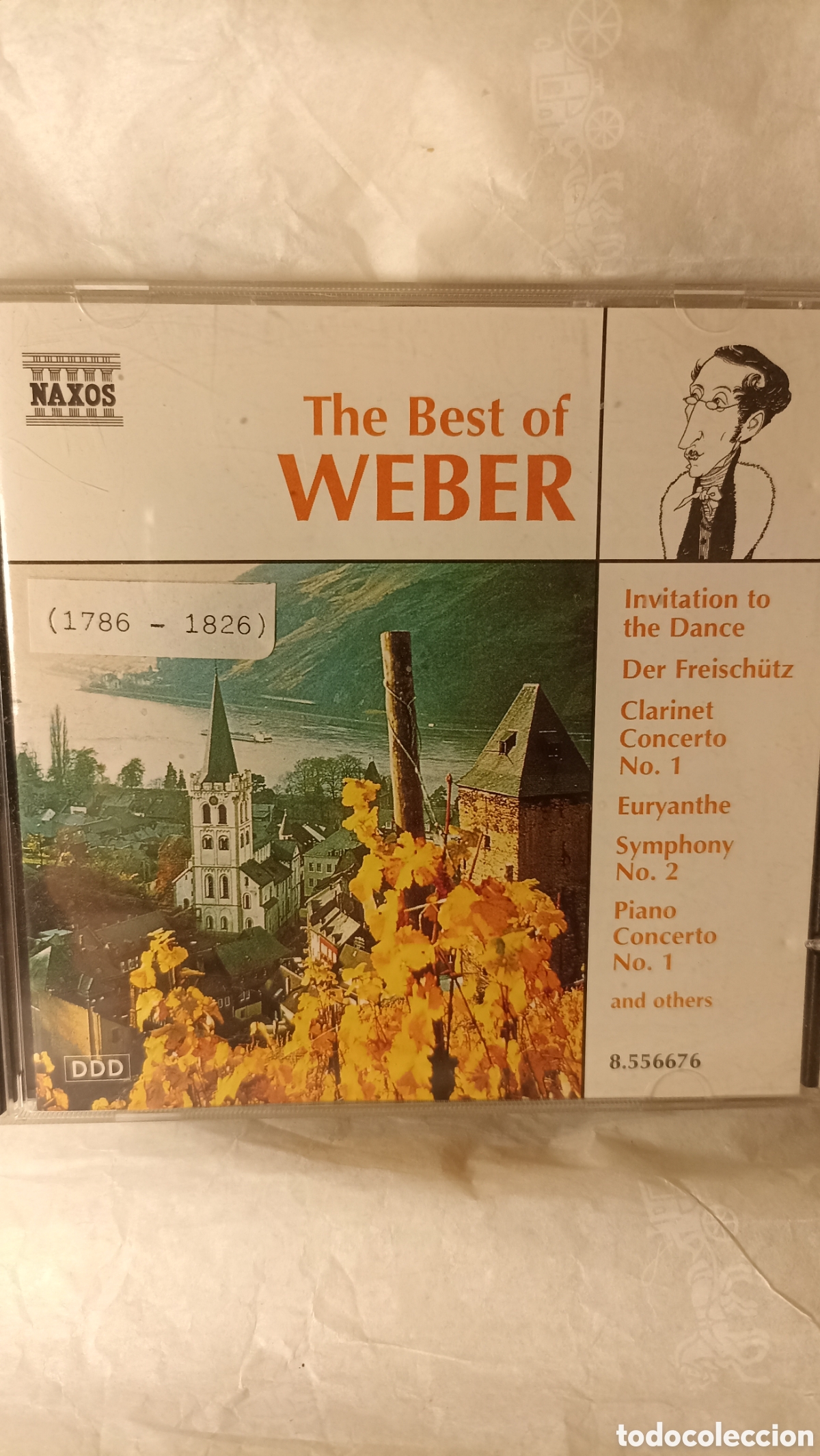 CDs de M&uacute;sica: The Best of WEBER&rdquo;, publicado por el sello discogr&aacute;fico Naxos.