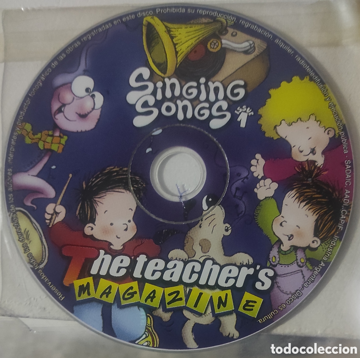 CDs de M&uacute;sica: Sing songs. Teacher,s magazine