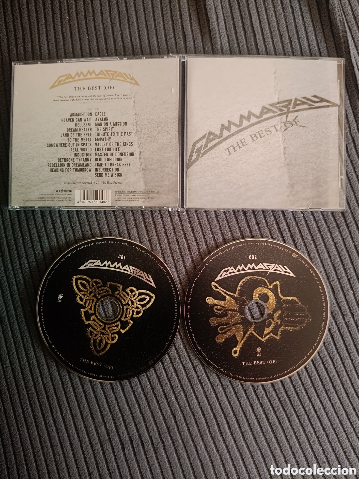 CDs de M&uacute;sica: Gamma ray - the best of 2 cd (heavy metal)