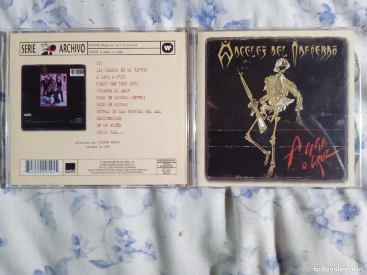 CDs de M&uacute;sica: ANGELES DEL INFIERNO - A CARA O CRUZ - 1993