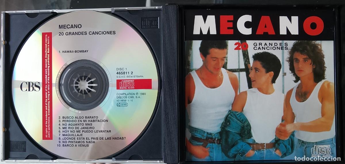 CDs de m&uacute;sica: Mecano. 20 grandes canciones. CD. - Foto 3