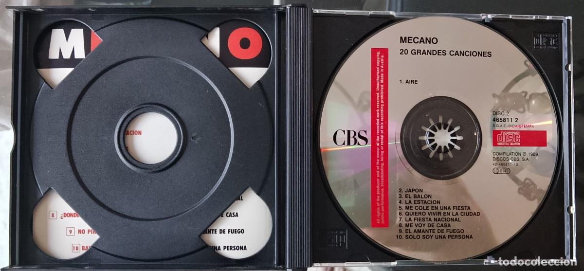 CDs de m&uacute;sica: Mecano. 20 grandes canciones. CD. - Foto 4