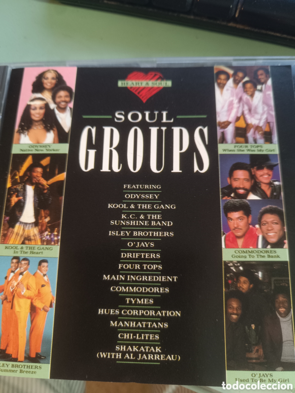 CDs de M&uacute;sica: Soul Groups (Recopilaci&oacute;n Sello King)