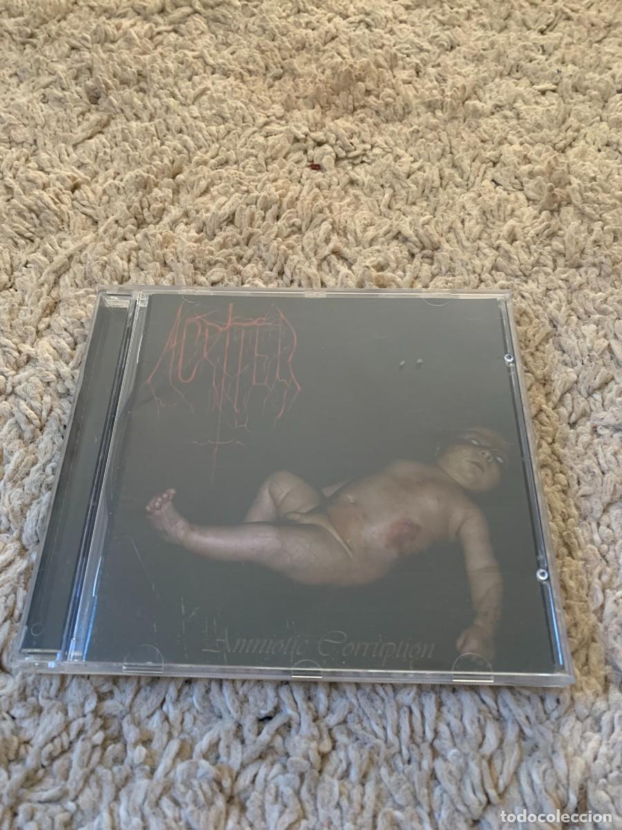 CDs de M&uacute;sica: CD. ACRITER. AMNIOTIC CORRUPTION. INCLUYE LIBRILLO. PEDIDO MINIMO 10 EUROS.