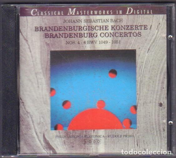CDs de M&uacute;sica: JOHANN SEBASTIAN BACH - BRANDENBURGISCHE KONZERTE / CD ALBUM 1995 RF-14557