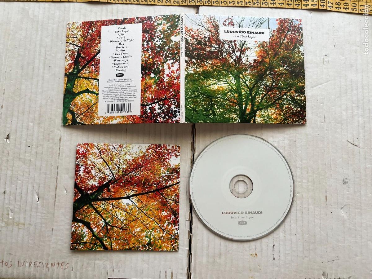 CDs de M&uacute;sica: LUIDOVICO EINAUDI IN A TIME LAPSE - CD MUSICA KREATEN- CAJA CARTON FINA ANCAH