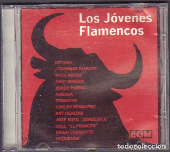 CD di Musica: LOS JOVENES FLAMENCOS - KETAMA, PATA NEGRA, TOMATITO, RAY HEREDIA.../ CD ALBUM 1994 RF-14574