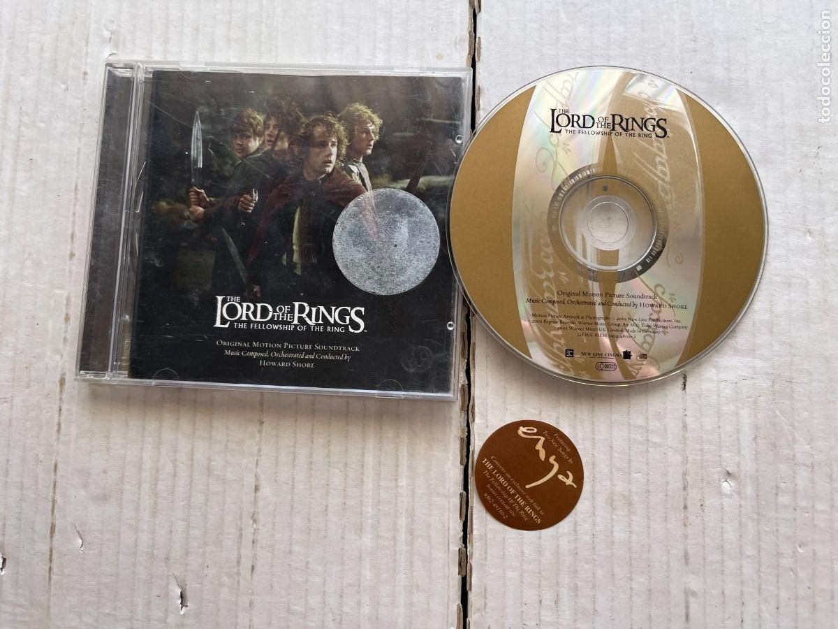 CDs de M&uacute;sica: THE LORD OF THE RINGS THE FELLOWSHIP OF THE RINGS ENYA OST BSO - CD MUSICA KREATEN
