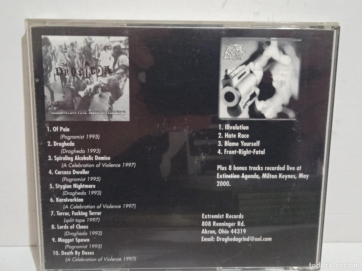 CDs de m&uacute;sica: Drogheda / Brutal Insanity - Split CD - CD - 2000 - USA - Foto 2