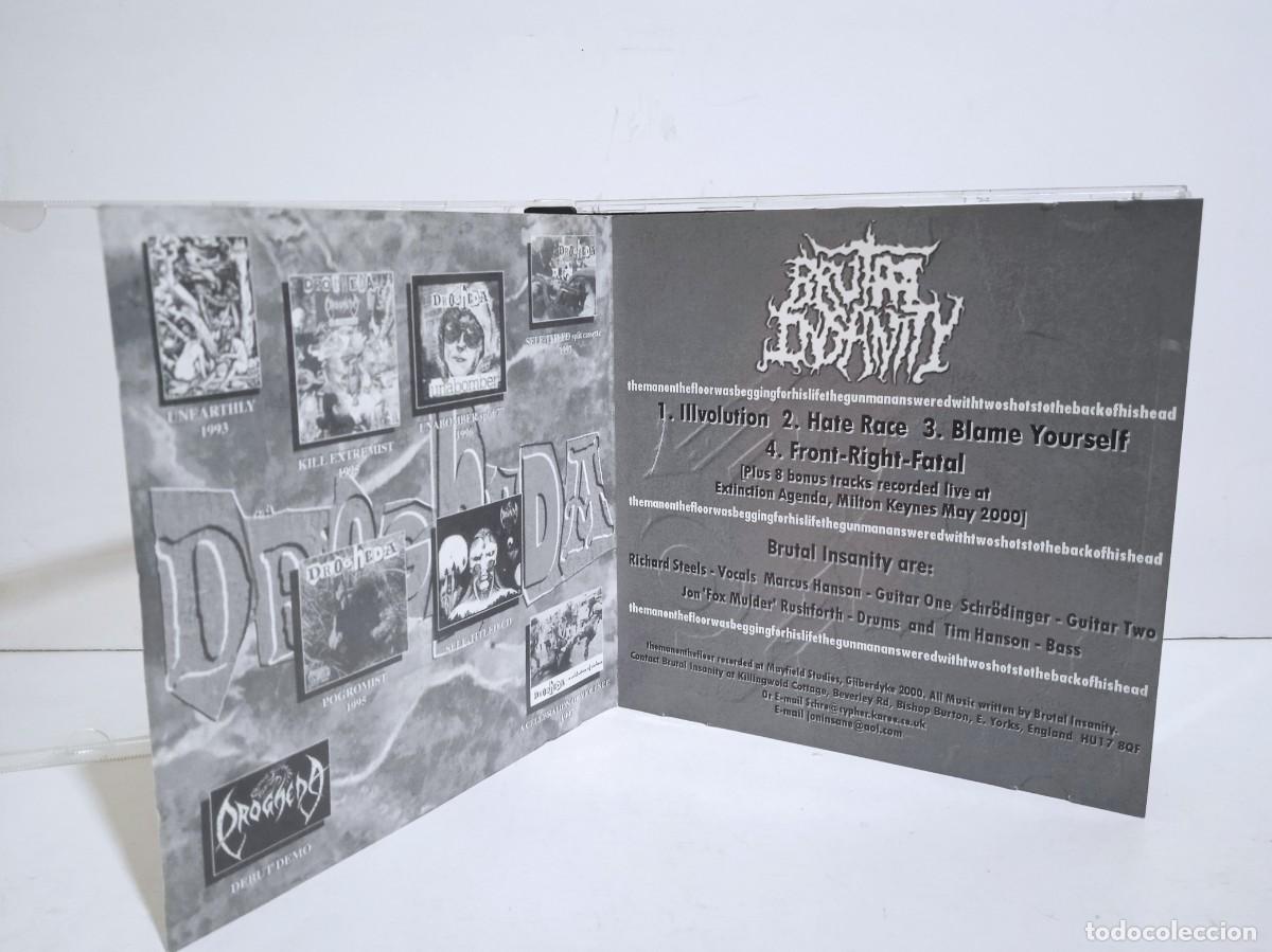 CDs de m&uacute;sica: Drogheda / Brutal Insanity - Split CD - CD - 2000 - USA - Foto 4
