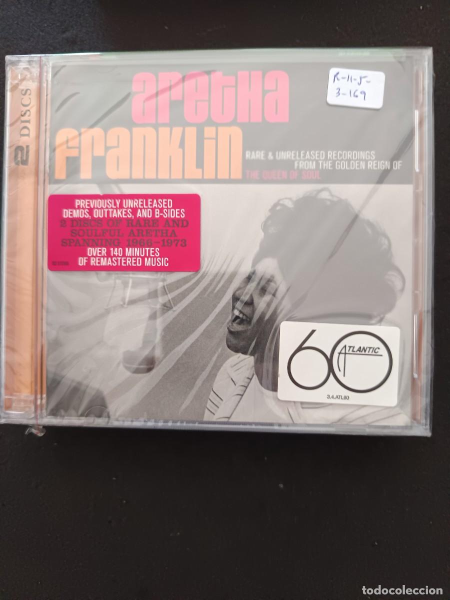 CDs de M&uacute;sica: 2 CD. ARETHA FRANKLIN. RARE & UNRELEASED RECORDINGS FROM THE GOLDEN REIGN OF THE QUEEN OF SOUL