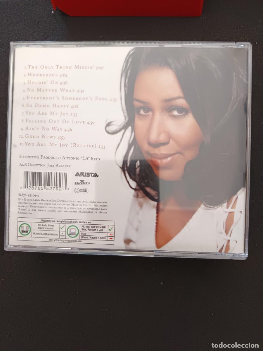 CDs de m&uacute;sica: ARETHA FRANKLIN. SO DAMM HAPPY - Foto 2