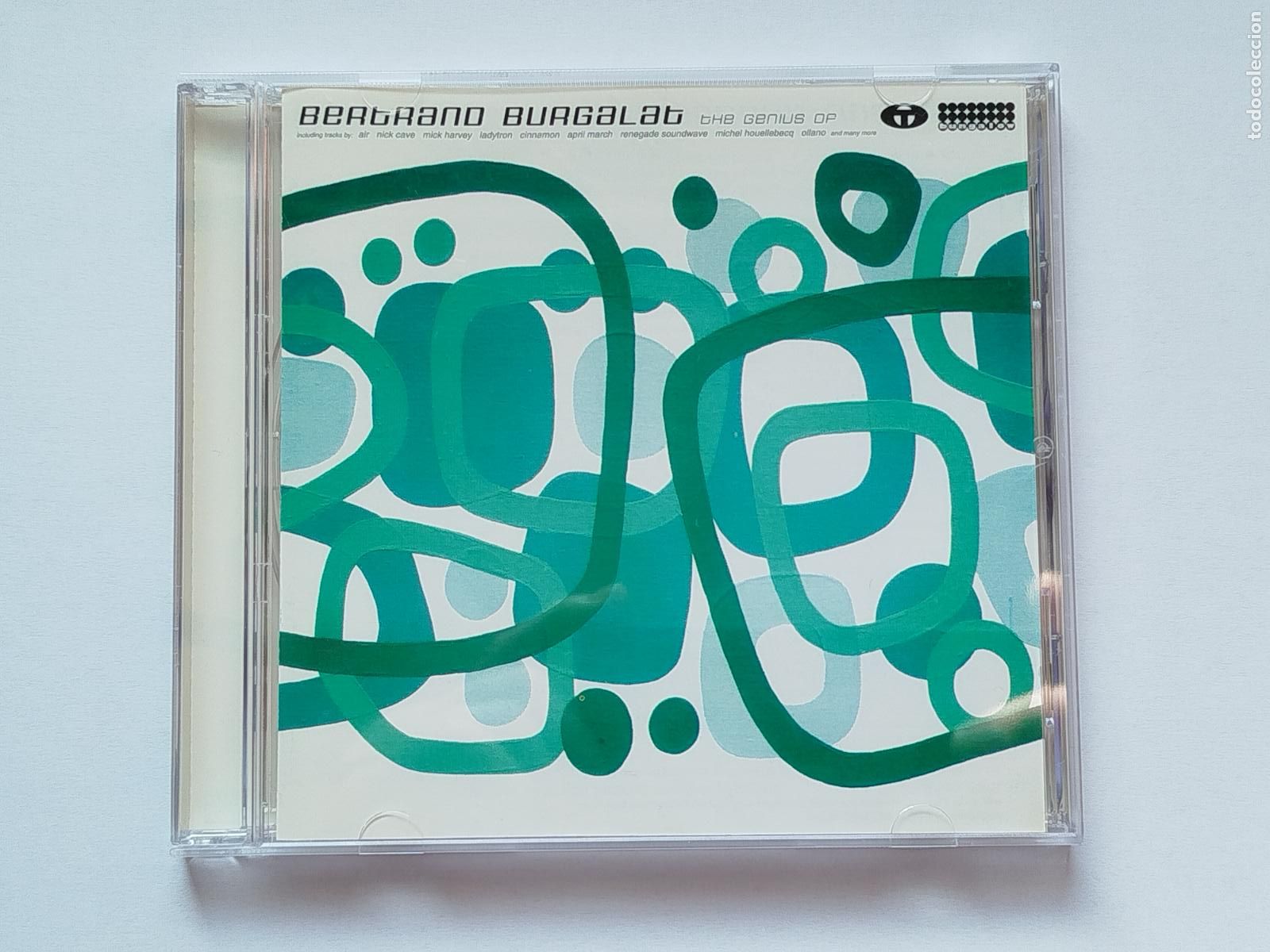 Music CDs: Bertrand Burgalat-The Genius Of...(CD Bungalow 2000) Nick Cave, Mick Harvey, AIR. Robert Wyatt