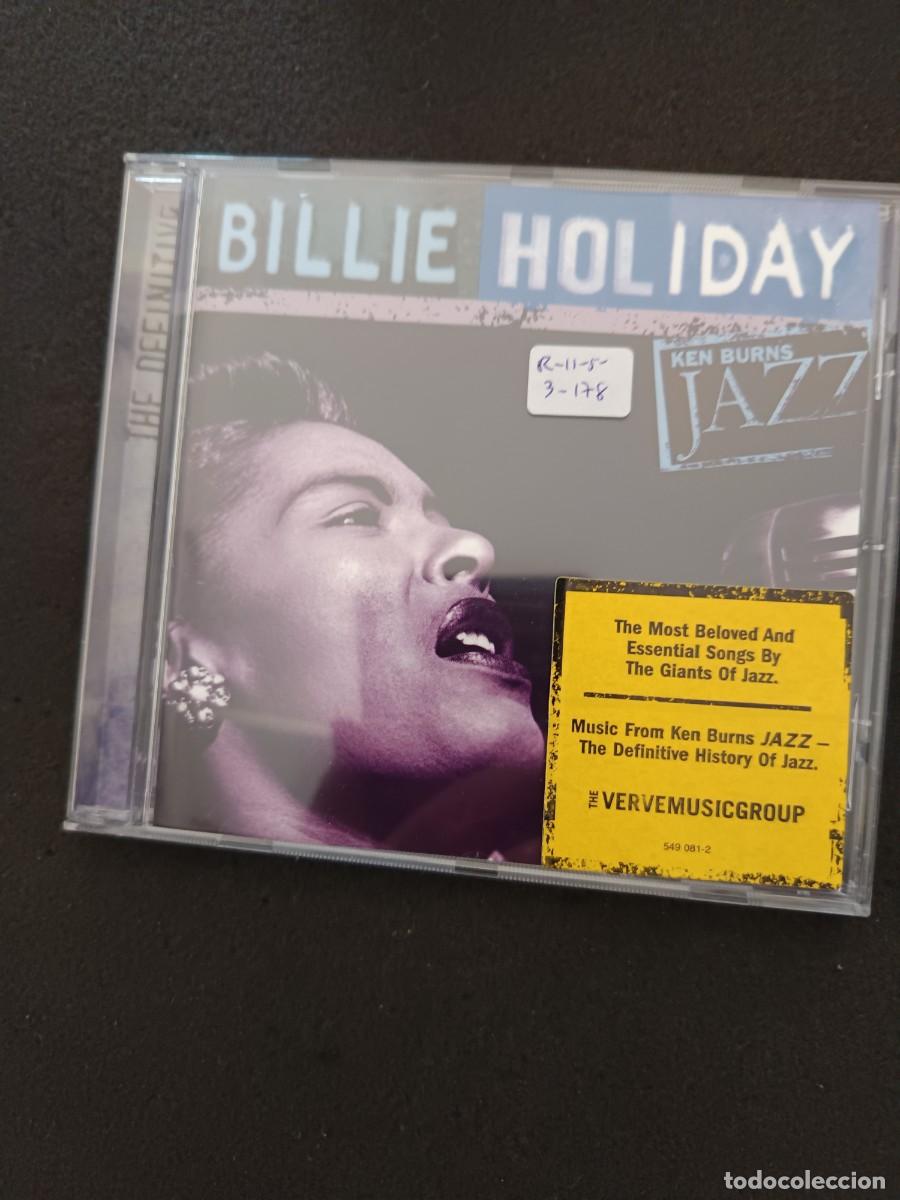 CDs de M&uacute;sica: THE DEFINITIVE BILLIE HOLIDAY. KEN BURNS JAZZ