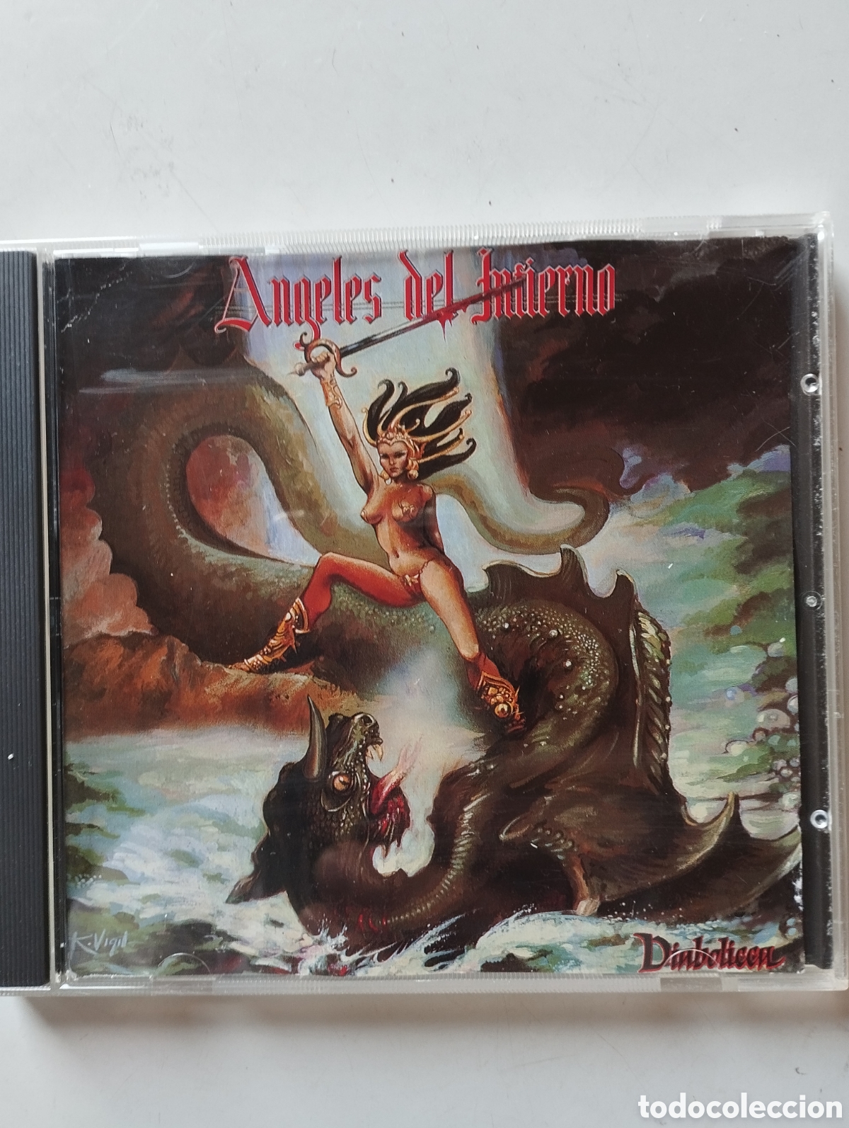 CDs de M&uacute;sica: CD DIGIPAK - &Aacute;NGELES DEL INFIERNO - DIABOLICCA - WARNER