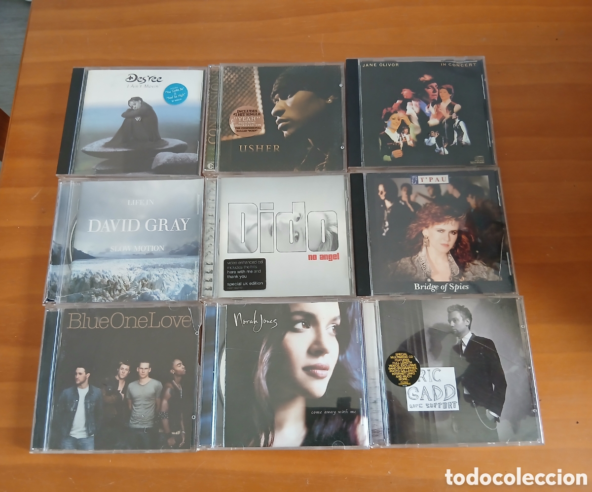 CDs de M&uacute;sica: Lote 18 CDs 2 por 5 o lote completo por 30&euro;