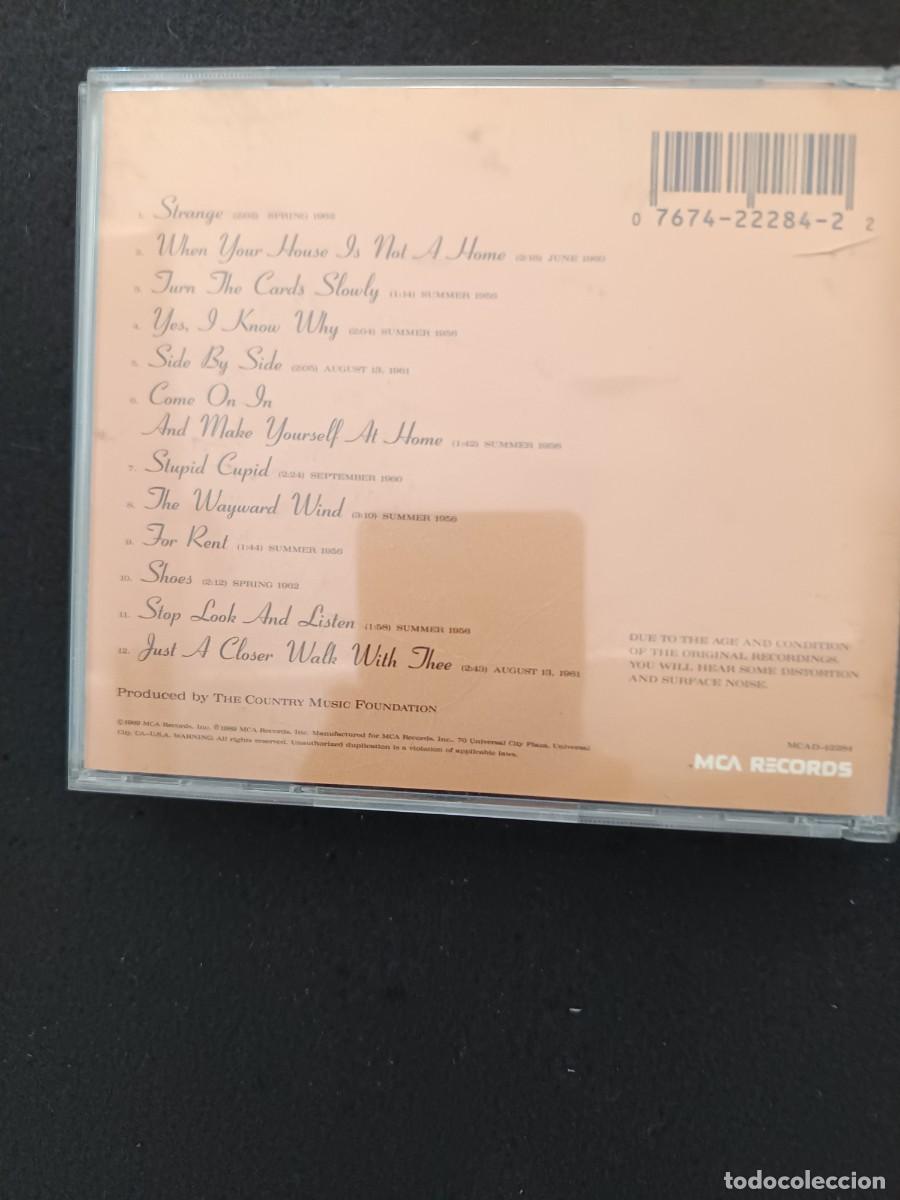 CDs de m&uacute;sica: PATSY CLINE LIVE. VOLUME TWO - Foto 2
