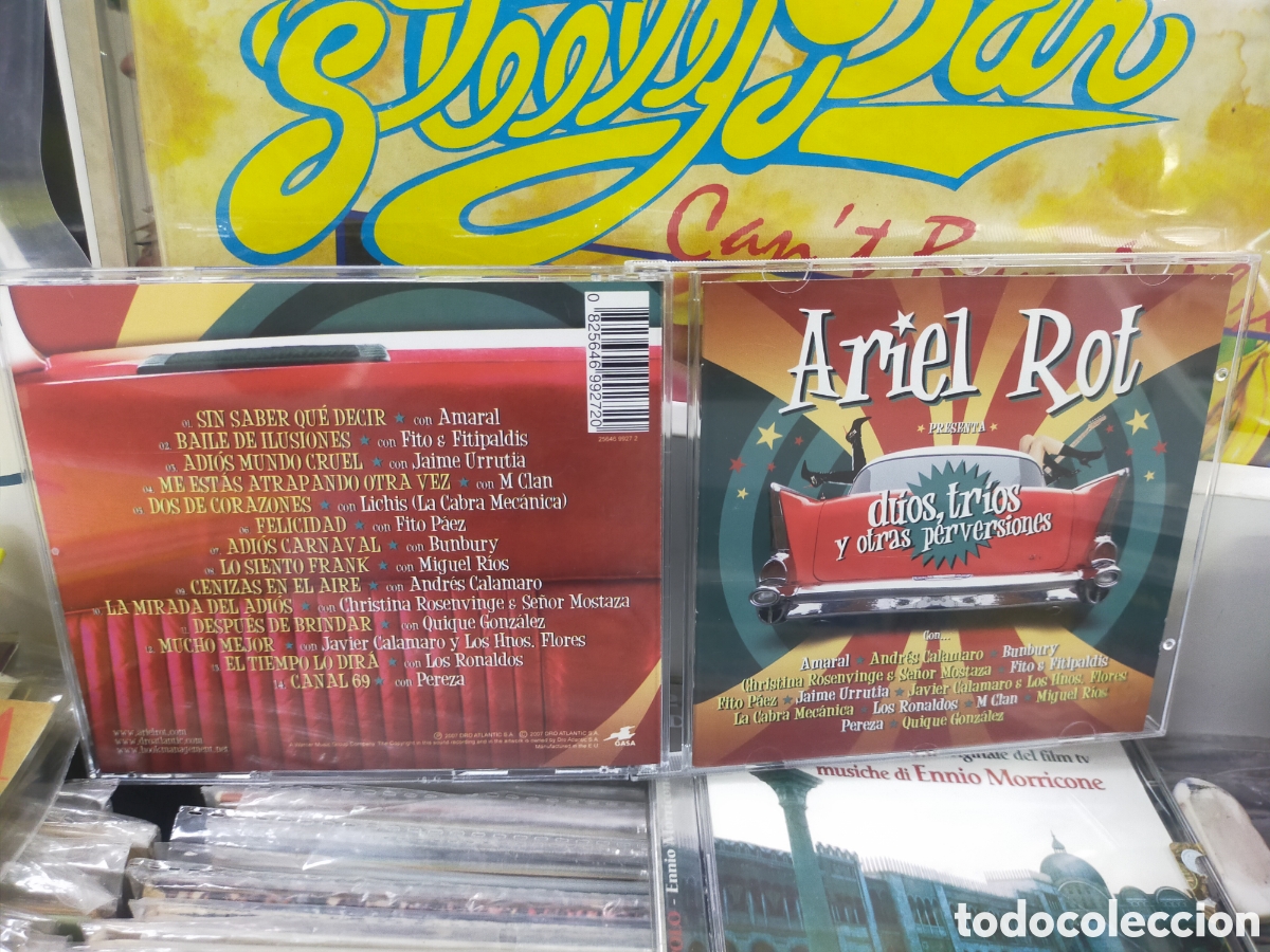 CDs de M&uacute;sica: Ariel rot CD duos,tr&iacute;os y otras perversiones 2007