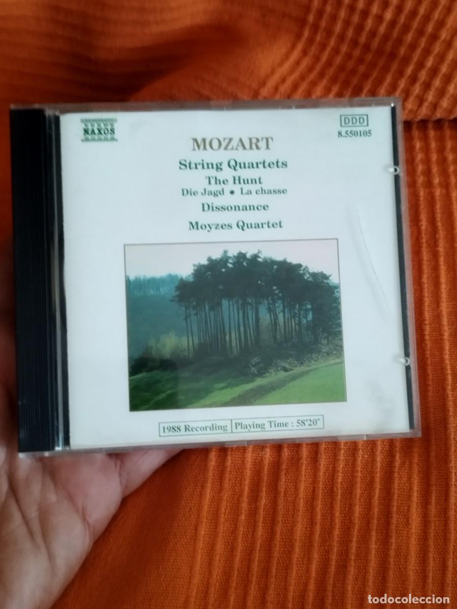 CDs de M&uacute;sica: Mozart &ndash; String Quartets - The Hunt / Dissonance. Cd en muy buen estado.