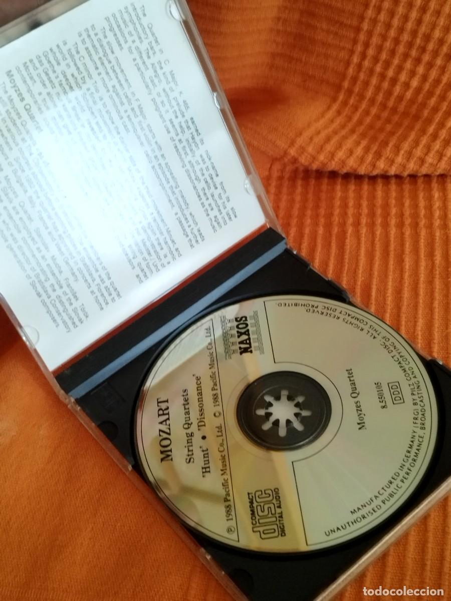 CDs de m&uacute;sica: Mozart &ndash; String Quartets - The Hunt / Dissonance. Cd en muy buen estado. - Foto 2